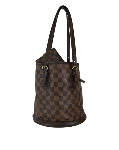 Bucket, 690&euro;, Bolso, Marrón, Canvas - General, Vista frontal